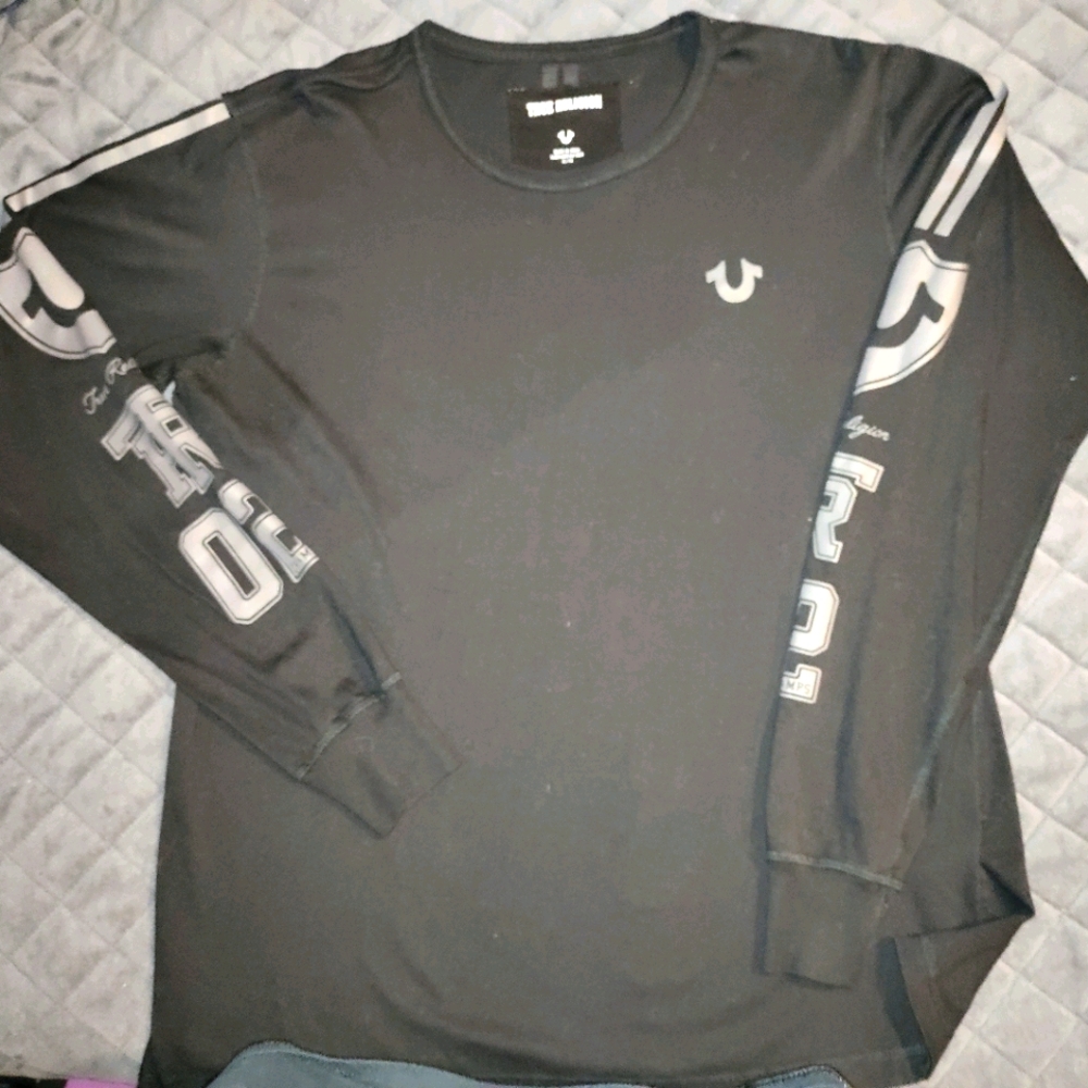 Long Sleeve True. Religion Shirt